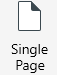 PDF Extra: single page icon